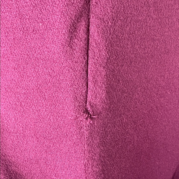 Naked Wardrobe Elegant Jumpsuit - Dark Plum - Picture 8 of 9